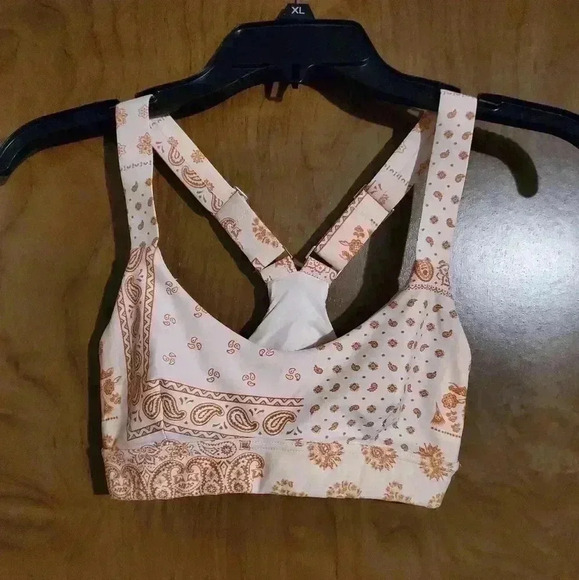 US 4 Anthropologie x The Upside Carmen Bandana Sports Bra - Picture 3 of 6